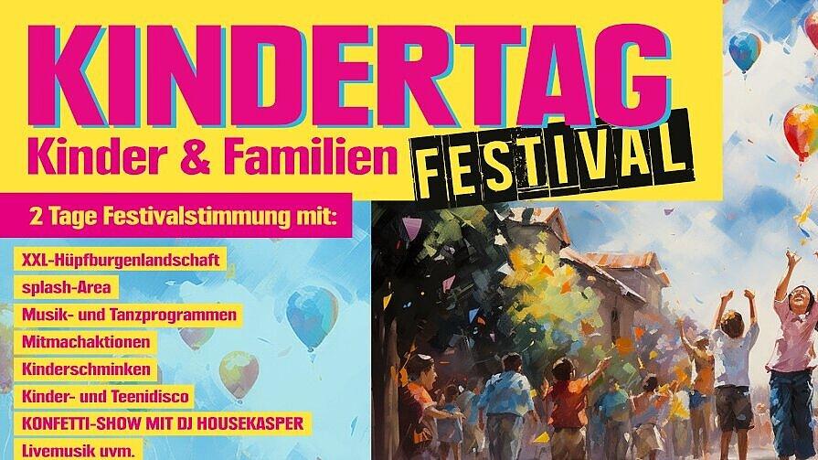 Kinder Familien Festival Gera am 01.06. und 02.06.2024